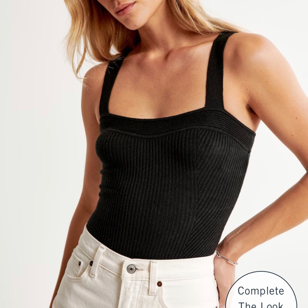 NWT Abercrombie Ribbed Bodysuit